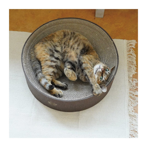 MANDARINE BROTHERS キャットスクラッチャーラウンドベッド/CAT SCRATCHER ROUND BEDー猫用　爪とぎ　限定特価 セール中