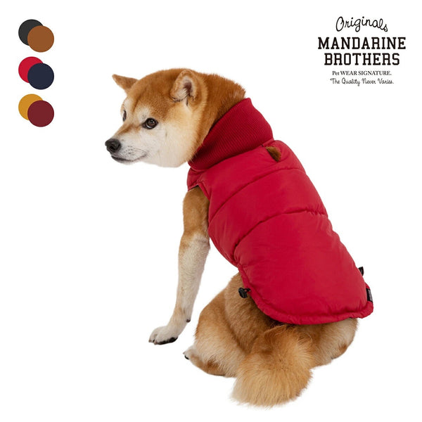 MANDARINE BROTHERS リバーシブル ダウンベスト/Reversible Down vest