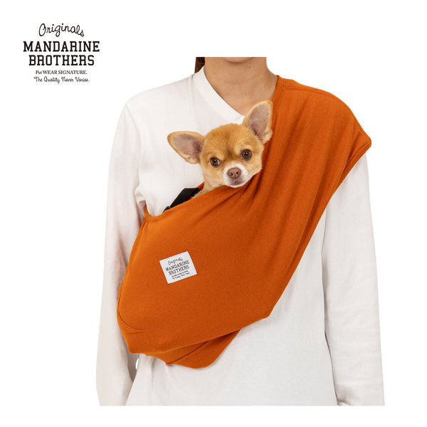 MANDARINE BROTHERS ドッグスリング / Dog Sling ※リニューアル　ペットキャリー　犬用キャリー　手ぶらで抱っこ