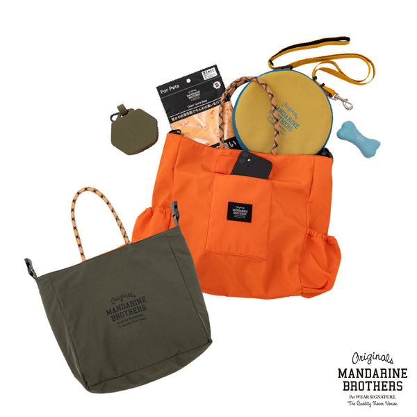 MANDARINE BROTHERS リバーシブルスリーウェイトート/Reversible 3way Tote