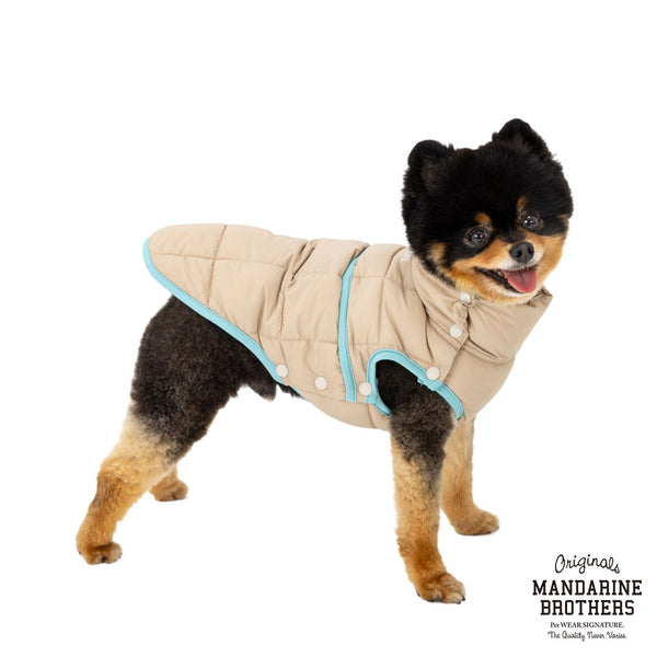 MANDARINE BROTHERS スーパーライトパフベスト/Super Light Puff Vest ドッグウェア 犬服