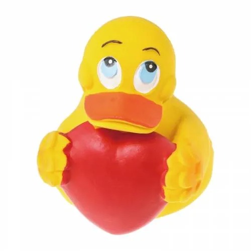 【Lanco】ランコ ダッキー ハート［dad-way（ダッドウェイ）］犬用 おもちゃ ラテックストイ スクイーカー スペイン製