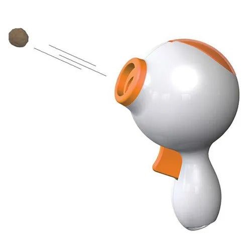 【L'chic】エルシック スナックランチャー 犬用 おもちゃ トレーニングトイ しつけ おやつ ドライフード 飛び出す