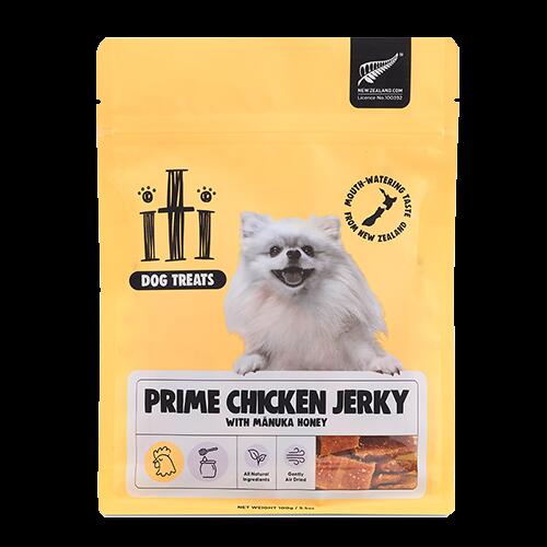 【 iti 】イティ ドッグトリーツ チキンジャーキー 口腔ケア 犬用 おやつ エアドライ製法 嗜好性 消化性 健康維持