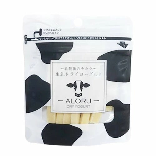 【ALORU】アロル 生乳ドライヨーグルト スティック 犬用 猫用 おやつ ご褒美 健康維持 スティックタイプ 乳酸菌 生乳 濃厚