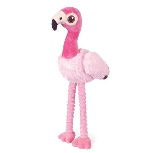 【P.L.A.Y.】フェッチングフロック フラミンゴ  [プレイ] 犬用 おもちゃ ぬいぐるみ 洗濯機可 再生ペットボトル繊維 丈夫