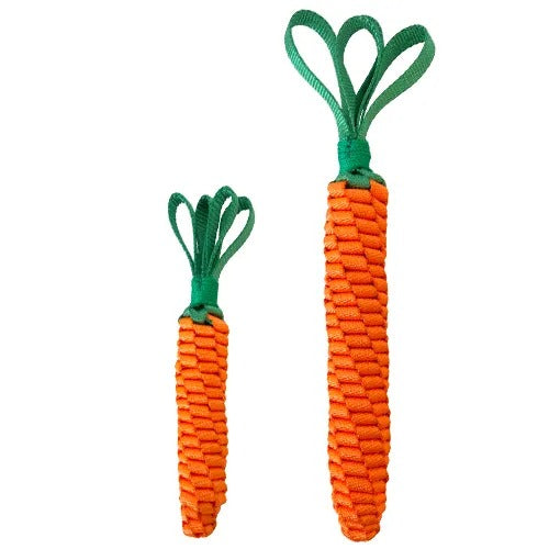 【Bestever】ベストエバー タフトイ ニンジン犬用 おもちゃ デンタルケア ロープ 丈夫 おやつを挟む ポリエステル