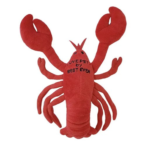 【Bestever】ベストエバー スクィーキー ロブスター 犬用 おもちゃ ぬいぐるみ 楽しい音 プレゼント