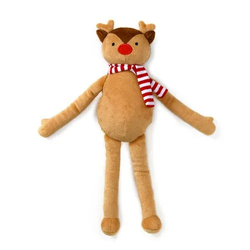 【Solgra】ソルグラ ながい つのすけ 犬用 おもちゃ ぬいぐるみ クリスマス プレゼント オーナメント 仕掛け