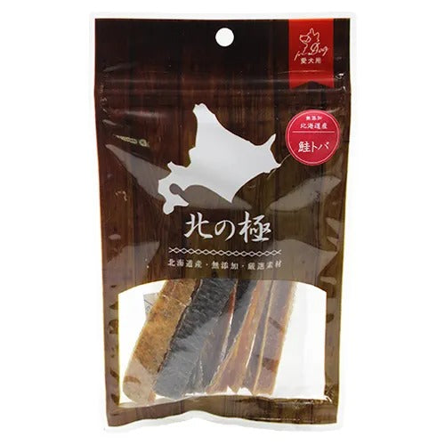 【北の極】鮭トバスティック 犬用 おやつ 秋鮭 タンパク質 EPA DHA ビタミン 無添加 全犬種生後6ヶ月から 北海道産