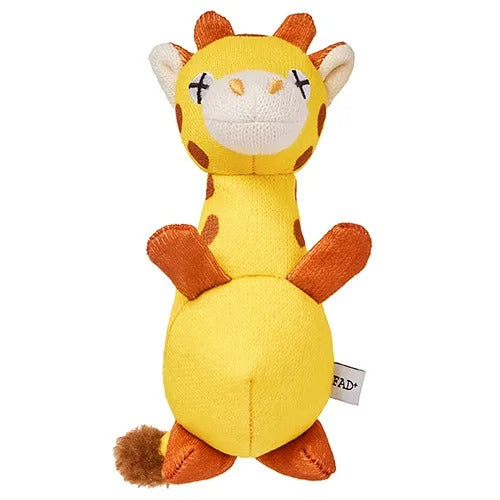 【FAD】ファッド サファリ・プラッシュトイ / ジラフ / Sサイズ［dad-way（ダッドウェイ）］犬用 おもちゃ ぬいぐるみ スクイーカー