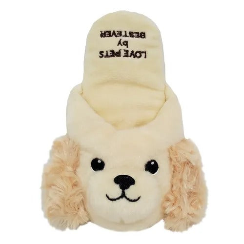 【Bestever】ベストエバー スクィーキー スリッパトイ コッカースパニエル 犬用 おもちゃ ぬいぐるみ シャカシャカ キュッキュッ