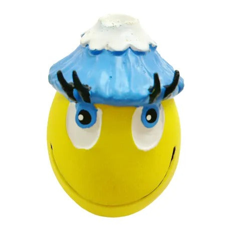 サンジョルディ 富士たまごちゃん 犬用 おもちゃ ラテックス製 天然ゴム スクイーカー ミルクの香り付き 超小型犬 小型犬