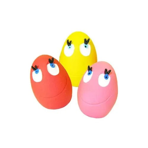 サンジョルディ たまごちゃん ＜全10色＞ 犬用 おもちゃ ラテックス製 天然ゴム スクイーカー ミルクの香り付き 超小型犬 小型犬