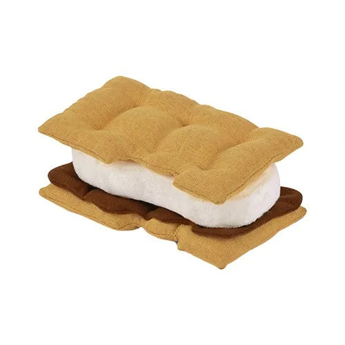 【P.L.A.Y.】キャンプコービン スモア［プレイ］犬用 おもちゃ ぬいぐるみ スクイーカー 丈夫 洗濯機可