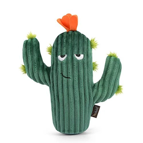 【P.L.A.Y.】プレイ ブルーミングバディーズ カクタス 犬用 おもちゃ ぬいぐるみ 音が鳴る 丈夫 ベロア製 洗濯機可