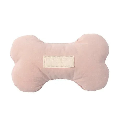 【FuzzYard LIFE】ボーントイ ソフトブラッシュ［ファズヤードライフ］犬用 おもちゃ 枕 骨型 鳴り笛 コーデュロイ 綿