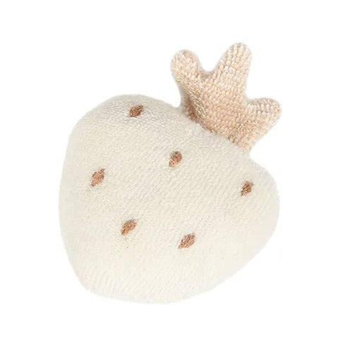 【appy】アッピィ 犬用おもちゃ 笛入り いちご 犬用 ぬいぐるみ オーガニックコットン 無染色 安心安全 コンパクトサイズ