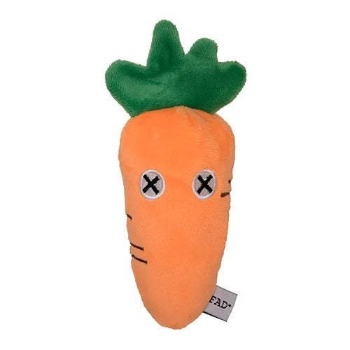 【FAD+】ファッド・プラス ファーム・プラッシュトイ ニンジン［dad-way（ダッドウェイ）］犬用 おもちゃ ぬいぐるみ スクイーカー