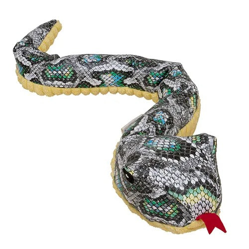 【TALL TAILS】 トール・テイルズ クランチ・トイ / スネイク ［dad-way（ダッドウェイ）］犬用 おもちゃ ぬいぐるみ スクイーカー バリバリ音