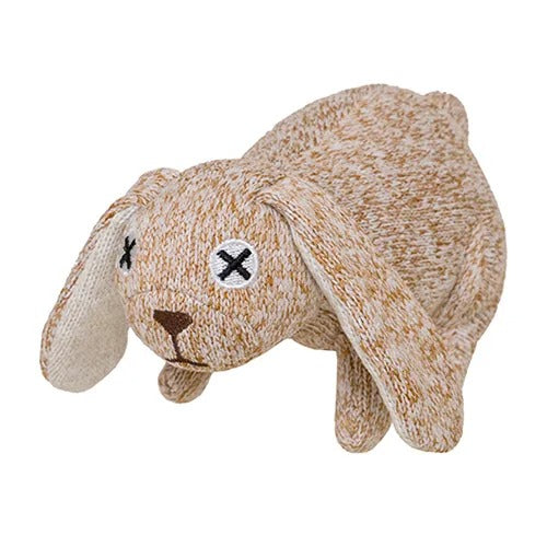 【FAD】ファッド プラッシュトイ ラビット ブラウン / ワイド / Sサイズ ［dad-way（ダッドウェイ）］犬用 おもちゃ ぬいぐるみ スクイーカー 中型犬