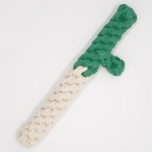 【Solgra】ソルグラ 長ねぎロープトイ 犬用 おもちゃ ロープ かわいい