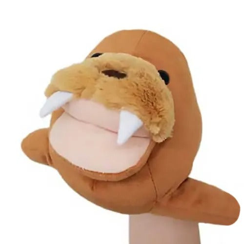 【Bestever】ベストエバー ハンドパペット セイウチ 犬用 おもちゃ パペット ぬいぐるみ コミュニケーショントイ