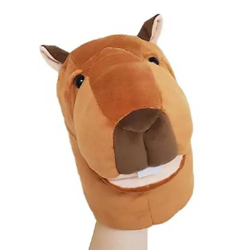 【Bestever】ベストエバー ハンドパペット カピバラ 犬用 おもちゃ パペット ぬいぐるみ コミュニケーショントイ