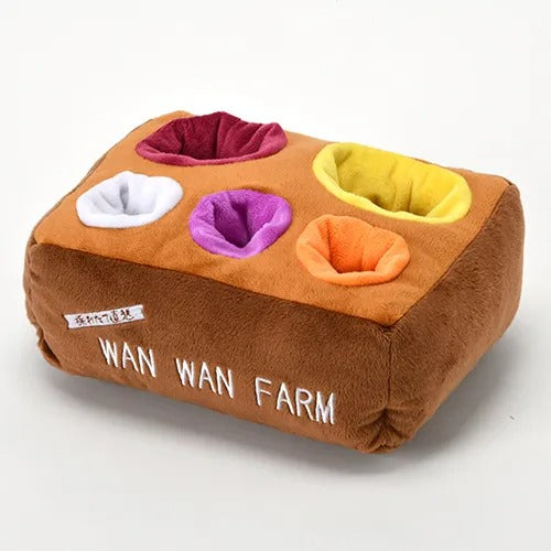 【Solgra】ソルグラ お野菜フレンズノーズワーク 犬用 おもちゃ 知育トイ ボックス型