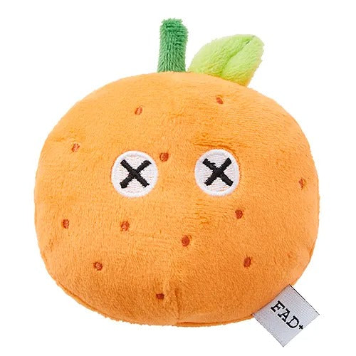 【FAD+】ファッド・プラス ファーム・プラッシュトイ ミカン［dad-way（ダッドウェイ）］犬用 おもちゃ ぬいぐるみ スクイーカー