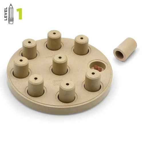 【Nina Ottosson】ニーナ・オットソン トリーツ・ゲーム スマート［dad-way（ダッドウェイ）］犬用 おもちゃ 知育トイ ウッド調