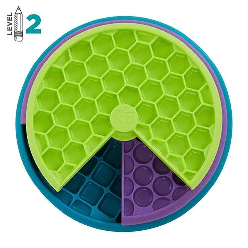 【Nina Ottosson】ニーナ・オットソン リッキン・レイヤーズ［dad-way（ダッドウェイ）］犬用 おもちゃ 知育トイ スローフィーダー