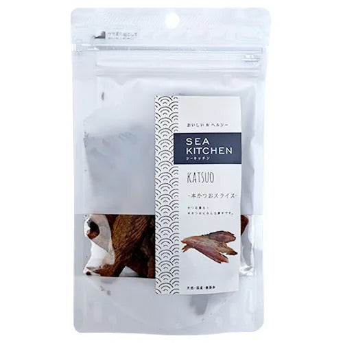 【シーキッチン】本かつおスライス 犬用 猫用 おやつ トッピング 国産 本かつお ビタミンB12 EPA DHA