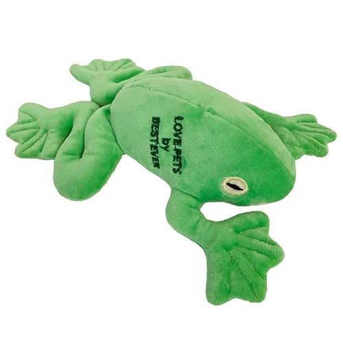 【Bestever】ベストエバー スクィーキー カエル 犬用 おもちゃ ぬいぐるみ 写真映え カシャカシャ キュッキュッ