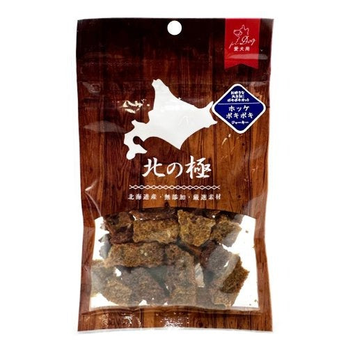 【北の極】ほっけポキポキジャーキー 犬用 おやつ 無添加 全犬種生後6ヶ月から 北海道産 添加物不使用 スティック状