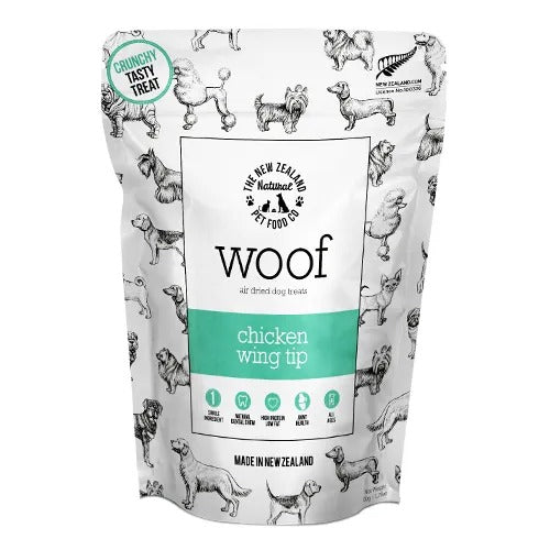 【WOOF】ワフ チキンウイングティップ 犬用 おやつ トッピング ニュージーランド産 鶏肉 エアドライ製法 タンパク質 脂質 ビタミン ミネラル