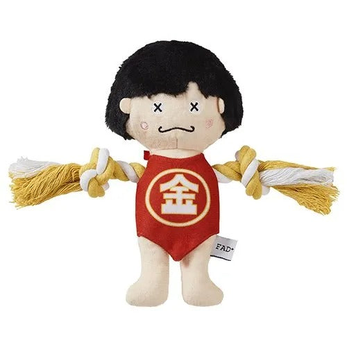 【FAD+】ファッド・プラス プラッシュトイ・ウィズロープ キンタロウ［dad-way（ダッドウェイ）］犬用 おもちゃ プラッシュトイ ロープ付き