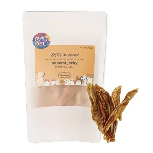 【eatDELI】イートデリ ササミジャーキー 犬用おやつ 国産 鶏ササミ 合成保存料不使用  着色料不使用