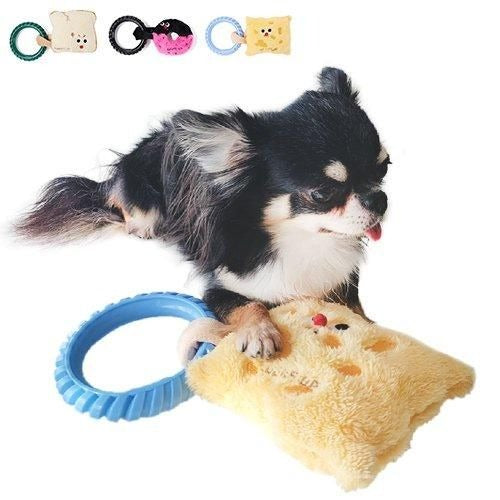 【Luuks up】Breakfast Series Dog Toy / ルックスアップ ブレックファーストシリーズドッグトイ 犬用 おもちゃ ぬいぐるみ ハードリング スクイーズ