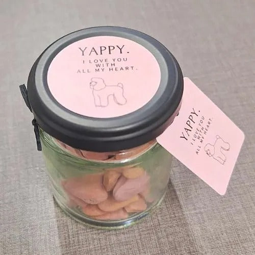 【yappy!】ヤッピー ヤギミルククッキー 紅芋 犬用 おやつ 紅芋 ヒューマングレード 添加物不使用 仔犬 シニア期 かわいい プレゼント