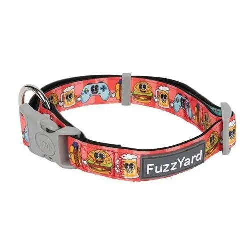 【FuzzYard】ファズヤード ネオプレンカラー ホミーズ 犬用 首輪 クッション性 耐熱性 耐寒性 ダブルセーフティ仕様