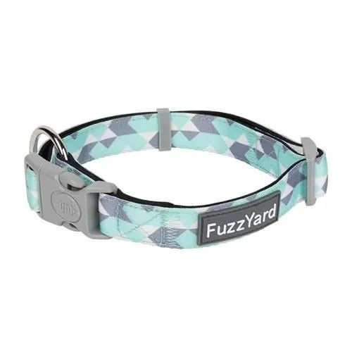 【FuzzYard】ファズヤード ネオプレンカラー ミントフィズ 犬用 首輪 クッション性 耐熱性 耐寒性 ダブルセーフティ仕様