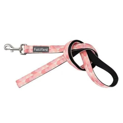 【FuzzYard】ファズヤード ネオプレンリード ピンクレモネード 犬用 リード クッション性 耐熱性 耐寒性 軽い 丈夫