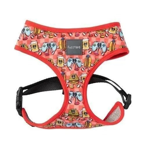 【FuzzYard】ファズヤード ソフトハーネス ホミーズ 犬用 胴輪 ワンタッチバックル仕様 メッシュ生地 ファッション