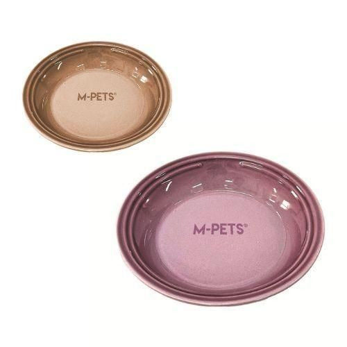 【M-PETS】エムペッツ PETJOY Flattyセラミックボウル 犬用 食器 フードボウル 高品質 陶器製 食洗機可