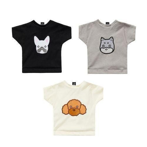 【FAD】ファッド ノーティードッグ・トイ　ティーシャツ フレンチブル / シバイヌ / トイプードル［dad-way（ダッドウェイ）］犬用 おもちゃ Tシャツ クリンクルペーパー