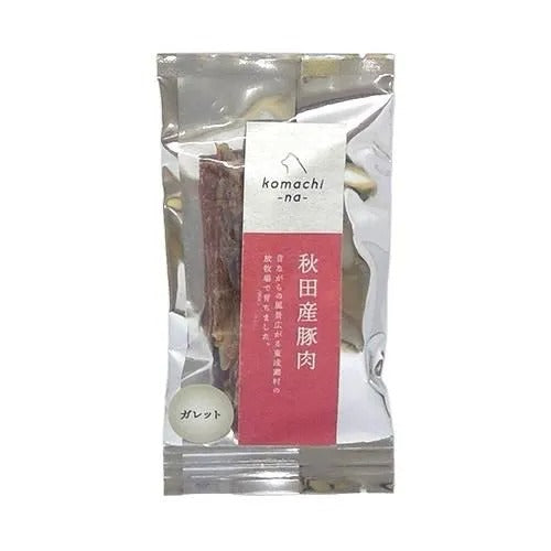 【komachi-na-】こまちな 秋田産 豚ガレット 犬用 おやつ 豚の食道 低カロリー ビタミン コラーゲン 食べきりサイズ