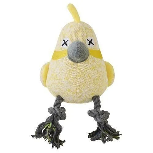 【FAD】ファッド アニマル・プラッシュトイ・ウィズロープ パロット［dad-way（ダッドウェイ）］犬用 おもちゃ ぬいぐるみ デンタルケア