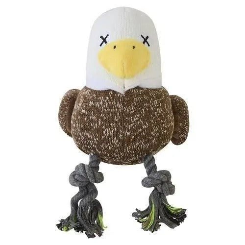 【FAD】ファッド アニマル・プラッシュトイ・ウィズロープ イーグル［dad-way（ダッドウェイ）］犬用 おもちゃ ぬいぐるみ デンタルケア