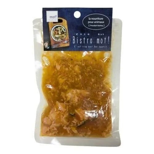 【mot!】Bistro mot! ビストロモットサーモンと国産野菜のブイヤベース 犬用 ドッグフード ウェット トッピング おやつ 総合栄養食 レトルト 水分補給